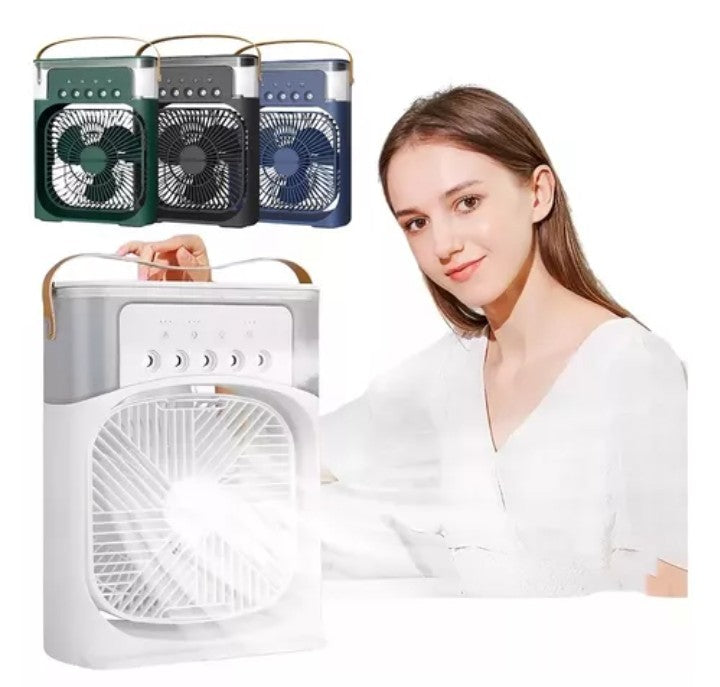 ¡Ventilador Portátil con Humidificador☀️! ¡OFERTA DE VERANO☀️ CON ENVIO GRATIS🎁!